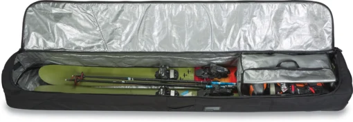 Skitas Dakine Fall Line Ski Roller Bag Black 175 Cm - Afbeelding 6