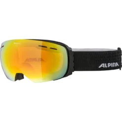 Skibril Alpina Granby Black Matt / HM Red