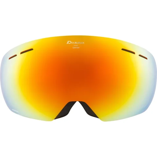 Skibril Alpina Granby Black Matt / HM Red - Afbeelding 3