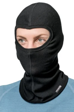 Balaclava Woolpower Unisex Balaclava Lite Black
