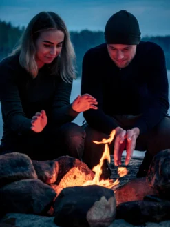 Skipully Woolpower Unisex Zip Turtleneck 200 Grey -Skimateriaal Winkel Campfire20summer20 20large202828444429 5