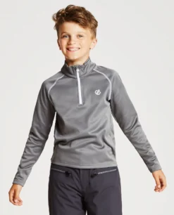 Skipully Dare2B Kids Consist Core Stretch Aluminium Grey -Skimateriaal Winkel DKL360203R8C03204