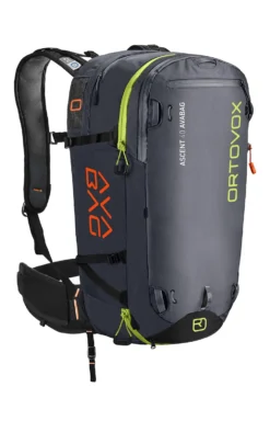 Ski Rugzak Ortovox Ascent 40 Avabag Black Anthracite (Airbag Voorbereiding)