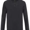 Skipully Protest Men Perfecto 1/4 Zip Top Asphalt -Skimateriaal Winkel Perfecto20Grijs
