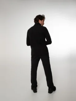 Skipully Protest Men Perfecto 1/4 Zip Top True Black -Skimateriaal Winkel Perfecto20zwart 3