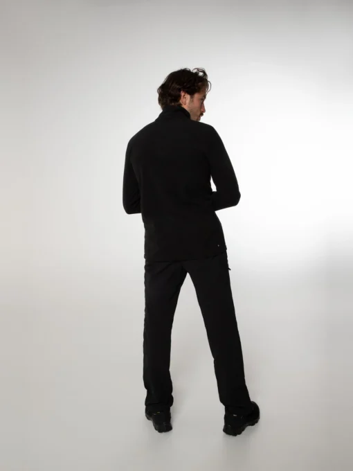 Skipully Protest Men Perfecto 1/4 Zip Top True Black - Afbeelding 4