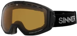 Skibril Sinner Mohawk Matte Black Double Sintec / Trans+ Vent 22