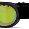 Skibril Sinner Vorlage S Matte Black Double Full Gold-Green Mirror Vent -Skimateriaal Winkel SIGO 179 10B 18