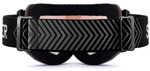 Skibril Sinner Emerald Matte Black Double Orange Vent - Afbeelding 3