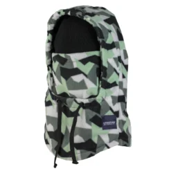 Balaclava Poederbaas Sport Performance Fleece Green Grey Black