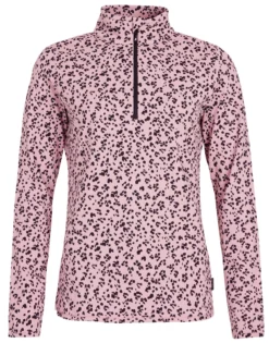 Skipully Protest Women Prtviolet 1/4 Zip Top Mauvepink