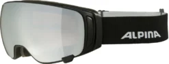 Skibril Alpina Double Jack Mag Q-Lite Black Matt S1 + Mirror Black