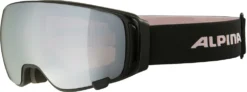 Skibril Alpina Double Jack Mag Q-Lite Black Rose Matt S1 + Mirror Black