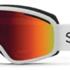 Skibril Smith Women Vogue White 2021 / Ignitor Mirror Antifog -Skimateriaal Winkel smith as vogue white 2021 s2 red sensor mirror ski snowboard goggles